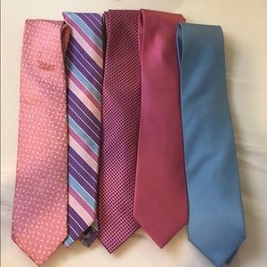 Lot of 5 ties